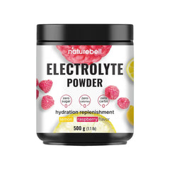 NatureBell Electrolytes Powder lemon glass mix for daily hydration support.