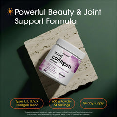 NatureBell Multi Collagen tub back label highlighting ingredients and keto-friendly profile
