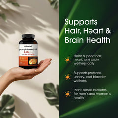 NatureBell omega-6-omega-9 rich formula emphasizes essential fatty acids.