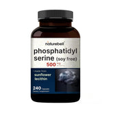 NatureBell phosphatidylserine 500mg bottle front view for daily brain support