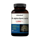 NatureBell R-Alpha Lipoic Acid bottle supports daily antioxidant-focused wellness.