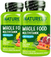 Naturelo Teen Multivitamin bottle front highlighting plant-based nutrients for growing teens energy and growth