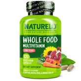 NATURELO teen multivitamin bottle on shelf supporting teen growth and daily energy