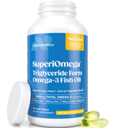 Naturenetics omega-3 lemon bottle softgels for daily eye comfort