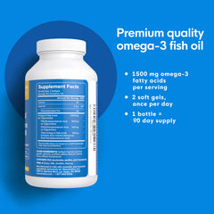 Naturenetics triglyceride omega-3 lemon softgels ready for easy digestion