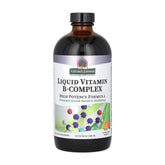 Nature's Answer Liquid B-Complex bottle front with orange label highlighting energy support.
