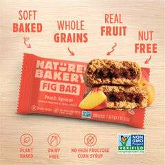 Nature's Bakery blueberry flavor fig bars; real fruit filling for a wholesome snack.