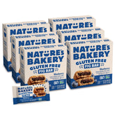 Nature's Bakery gluten-free fig bars blueberry twin-pack for on-the-go snacking.