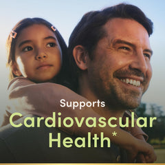 Pour view of Nature's Bounty CoQ10 + L-Carnitine softgels for easy daily use
