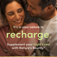 Nature's Bounty Sleep3 label front highlighting melatonin and GABA.