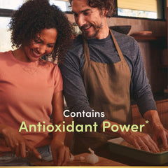 Close-up of Nature's Bounty Turmeric capsules highlighting 1000 mg per serving