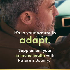 Nature's Bounty Vitamin C Gummies orange flavor visual emphasizes convenient chewable form.