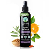 Nature's Brands Organic Hair Spray bottle 8oz ready for daily hold and styling