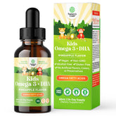 Natures Craft Kids DHA Omega 3 Drops bottle front showing kid-friendly omega nutrition for focus.