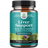 Natures Craft Liver Cleanse bottle with capsules for daily liver support.