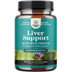 Natures Craft Liver Cleanse bottle with capsules for daily liver support.