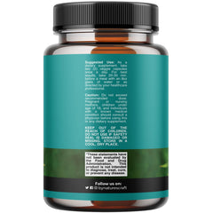 Nature's Craft Liver NAC capsules closeup highlights a plant-based blend for wellness.