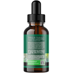 Natures Craft Organic Lymphatic Drops label close-up highlighting clean ingredients