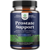 Natures Craft Prostate Supplement bottle front signaling urinary support potential.