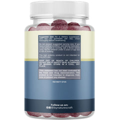Natures Craft zinc gummies closeup chew for daily energy and immune function