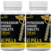 Nature's Fusions potassium iodide tablets bottle front for emergency preparedness