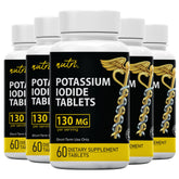 Nature's Fusions Potassium Iodide tablets front bottle for emergency preparedness
