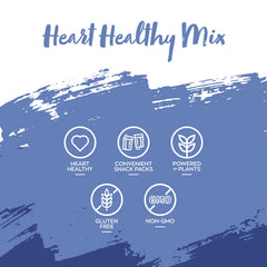 Heart Healthy Mix served atop a salad for added crunch.