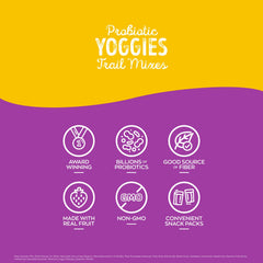 Nature's Garden Yoggies Trail Mix features crunchy almonds, cashews and pepitas for texture.