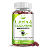 Nature's live lutein-zeaxanthin softgel bottle for daily eye health.
