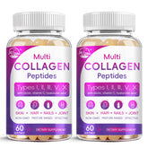Nature's live Multi Collagen Softgels bottle supports skin, hair and nails.