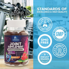 Adult daily usage gummies for convenient joint support.