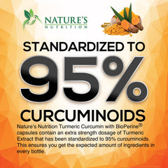 Nature's Nutrition BioPerine black pepper extract label boosts absorption