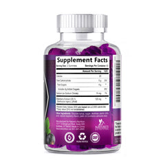 Nature's Nutrition Elderberry Gummies suitable for ages 4 and up.