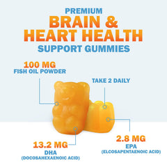 Joint comfort support from EPA in Nature's Nutrition Omega-3 Gummies