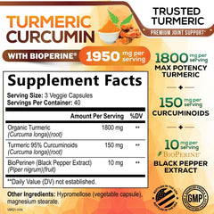 Nature's Nutrition Turmeric Curcumin capsules arranged for easy daily use.