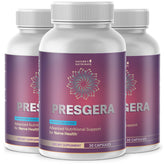 Nature’s NutriWave Presgera bottle front for daily wellness.