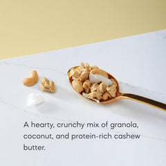Nature's Path coconut chunks add tropical sweetness to crunch
