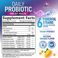 Nature's Peak Probiotic Gummies bottle for on-the-go wellness.