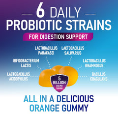 Close-up of Nature's Peak Probiotic Gummies texture.