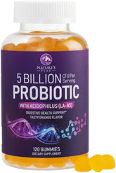 Nature's Peak Probiotic Gummies pack shot for daily gut care.