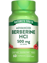 Nature's Truth Berberine bottle close-up, vegan capsules for daily wellness