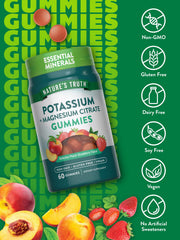 Nature's Truth ingredients panel highlighting potassium and magnesium citrate