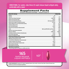 Nature's Truth softgel capsules for easy daily use and rapid absorption.