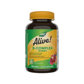 Nature's Way Alive B-Complex Gummies mango bottle supports daily energy.