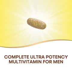 Nature's Way Alive! Men's bottle side-label emphasizing gluten-free formula and essential nutrients.