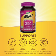 Nature's Way Alive! 50+ packaging on shelf for convenient daily use.