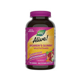 Nature's Way Alive! Women's gummy bottle for convenient daily energy support.