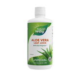 Nature's Way Aloe Vera Leaf Juice bottle label with PolyMax+ for everyday use.
