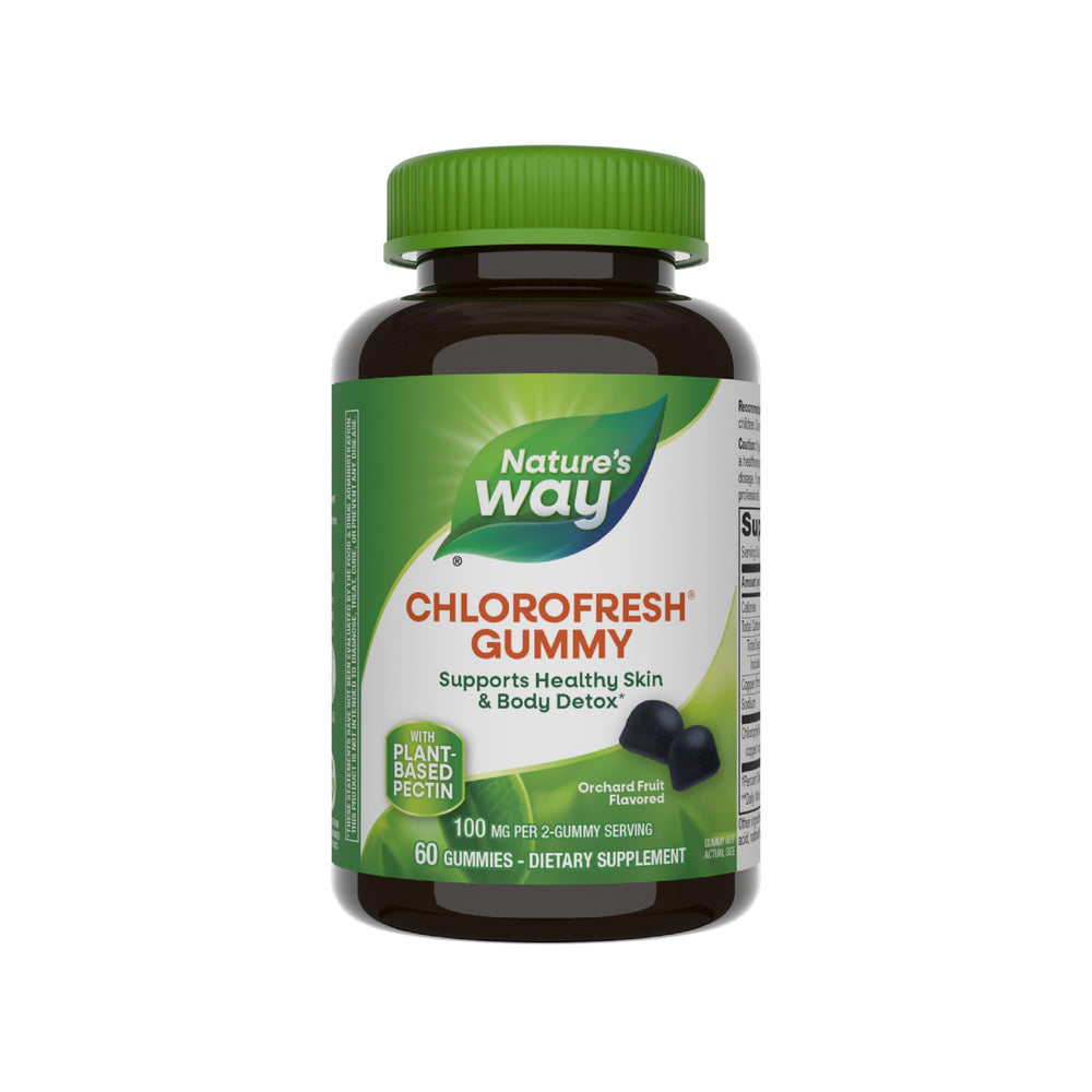 Nature's Way Chlorofresh bottle front for daily wellness.