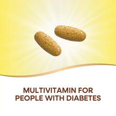 Nature's Way Completia Diabetic Multivitamin bottle open, ready for your daily routine